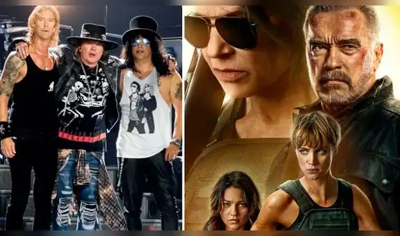 Terminator: Destino Oscuro: Guns N Roses estaría planeando canción para la película