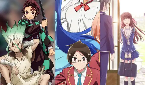 Dr. Stone, Kimetsu no Yaiba y Fire Force: los animes que se despiden este año