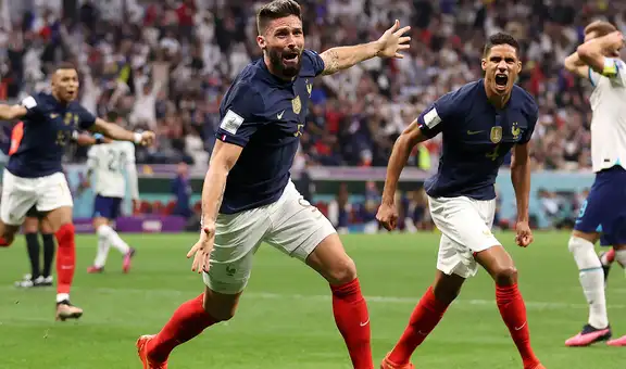 ¡Va por el bicampeonato! Francia derrotó 2-1 a Inglaterra y clasificó a ‘semis’ del Mundial