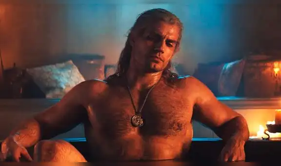 The Witcher: Henry Cavill se desnuda en icónica escena de la bañera[FOTO]