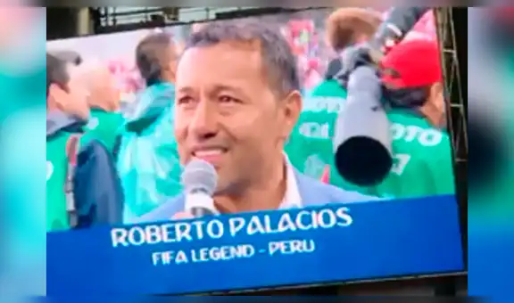 Roberto 'Chorri' Palacios se quiebra al ser homenajeado por la FIFA [VIDEO]
