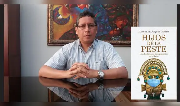 Marcel Velázquez presenta “Hijos de la peste” en la Feria de Libro Ricardo Palma