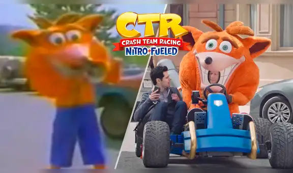 Crash Team Racing Nitro Fueled se promociona igual que en sus comerciales de los 90’s [VIDEO]