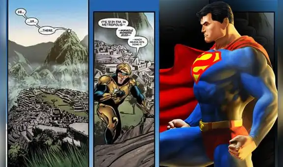 Superman revela su identidad secreta en Machu Picchu