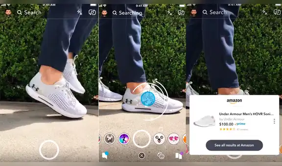 Amazon realiza alianza con Snapchat y lanzan nueva función en la aplicación