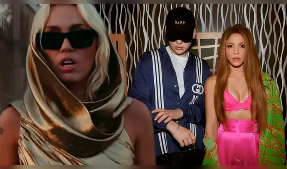 “Flowers” de Miley Cyrus destronó a Shakira y se convierte en el tema más escuchado en Spotify