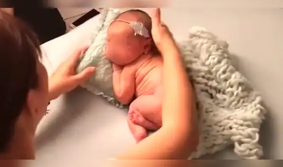 Facebook: sesión fotográfica de bebé termina manchada por inesperada situación [VIDEO]
