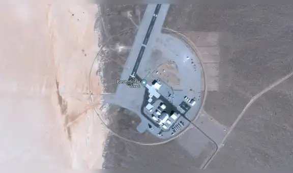 Google Maps: Revisaba el Área 51 y notó una imagen muy extraña [FOTOS]