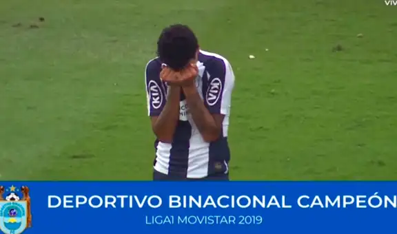 El llanto de Alianza Lima: jugadores no pudieron disimular su tristeza tras pitazo final [VIDEO] 