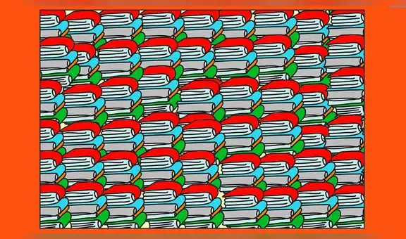 ¿Encuentras el lápiz escondido entre los libros? El reto viral que pocos han superado [FOTOS]