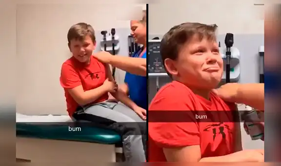 Facebook viral: enfermera coloca inyección a niño por primera vez y su reacción desconcierta a todos [VIDEO] 