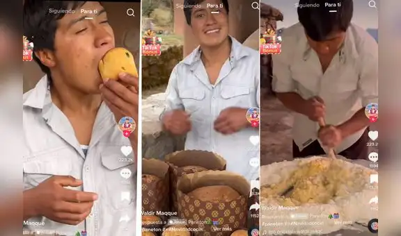 Cocinero cusqueño sorprende con receta para preparar panetón y se hace viral