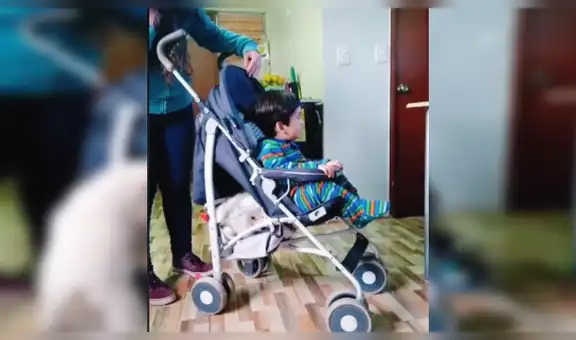 Perro no quiere que su dueña lo deje solo y se esconde en el coche de su bebé para ir con ellos [VIDEO]