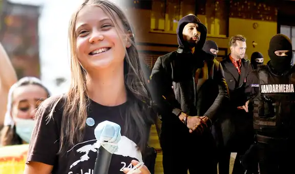 Greta Thunberg sobre arresto de Andrew Tate: “Esto es lo que pasa cuando no reciclas las cajas de pizza”