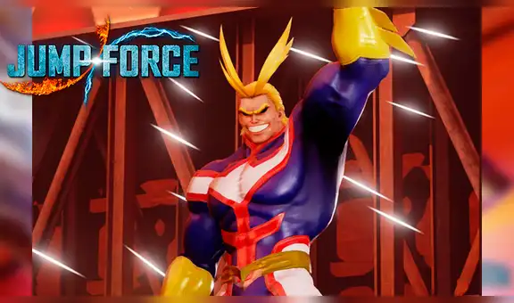 Jump Force: All Might, símbolo de la paz en Boku no Hero, aparece en increíbles imágenes