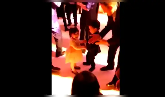 Vía Facebook: niño tiene una agresiva acción cuando le quitaron su pareja de baile [VIDEO]