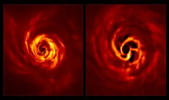 Por primera vez captan señales del nacimiento de un planeta con un telescopio [VIDEO]