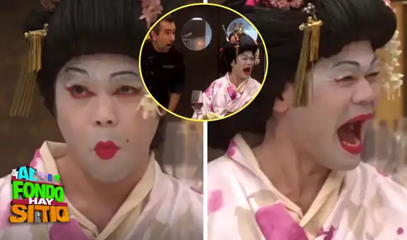 “Al fondo hay sitio”: ¡Atrapado! Hiro se transformó en Geisha para exhibir mentira de Diego Montalbán