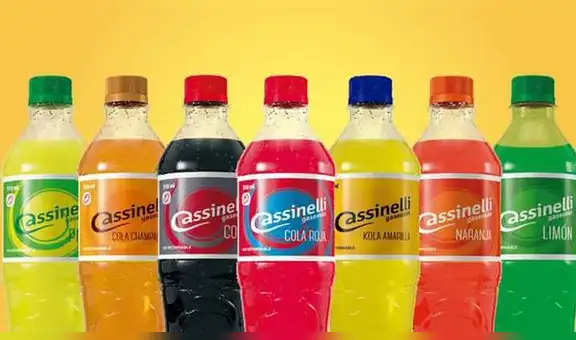 Gaseosas Cassinelli vuelven al mercado limeño desde marzo