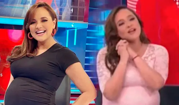 Carla Tello dice adiós a la conducción de “América noticias” ante su avanzado estado de gestación