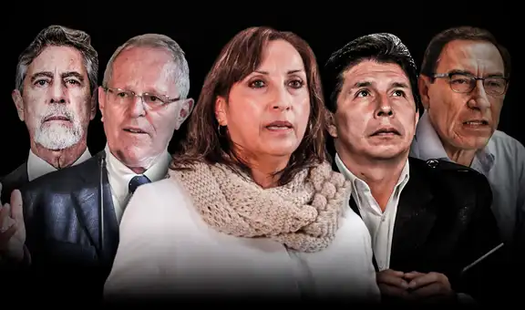Perú tuvo 5 presidentes en los últimos 6 años, de los cuales 2 fueron vacados