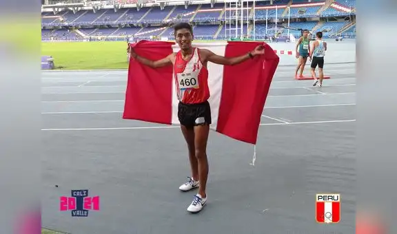 ¡Orgullo peruano! Julio Palomino gana la medalla de oro en atletismo en Cali 2021