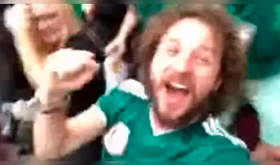 Vía YouTube: El 'accidente' de Luisito Comunica celebrando gol de México contra Alemania [VIDEO]