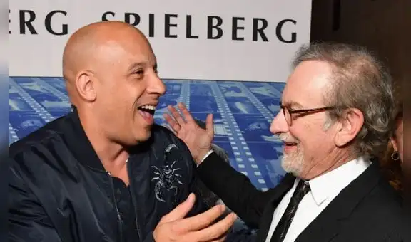 Steven Spielberg calificó de “crimen contra el cine” que Vin Diesel no haya dirigido más