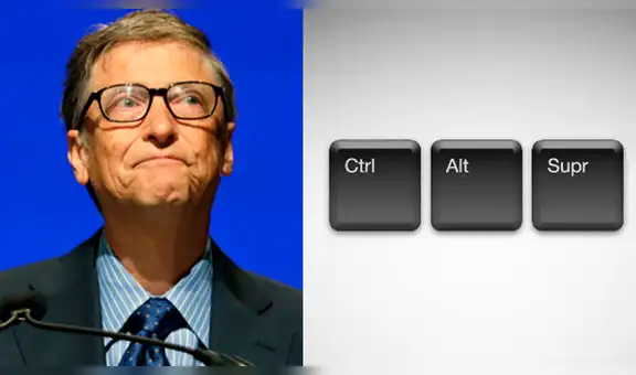 Bill Gates admite un gran error: Las teclas CTRL+ALT+SUPR