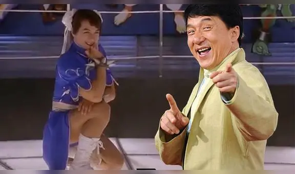 Jackie Chan y la vez que hizo cosplay de Chun-Li en ‘City Hunter’ [VIDEO]
