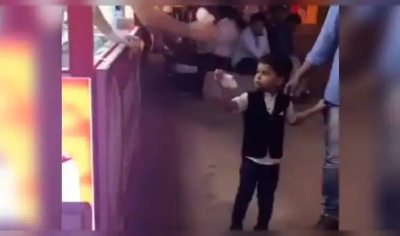 Facebook: Pequeño fue 'troleado' por vendedor de helado y tomó esta drástica acción