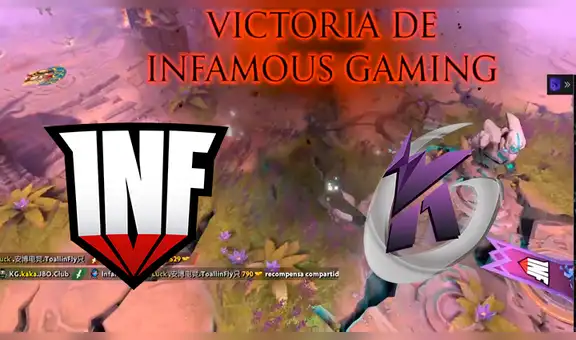 The International 2019 Dota 2: Infamous vs. Keen Gaming los mejores momentos [VIDEO]