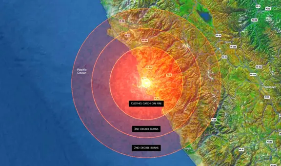 ¿Qué pasaría si un meteorito cae en tu ciudad? Simulador revela cómo sería el impacto