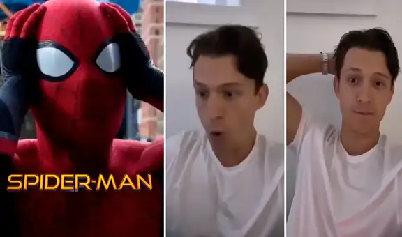 Tom Holland recibe guion de Spider-Man 3, pero rompe iPad que lo contenía