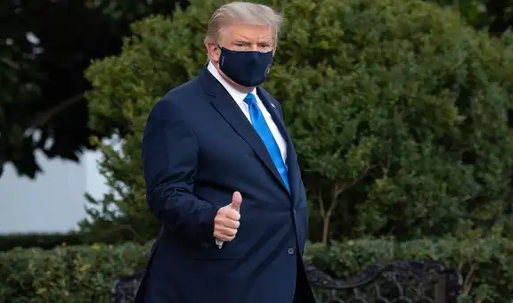 “Creo que estoy muy bien”, afirma Trump en un mensaje en video antes de ir a hospital militar