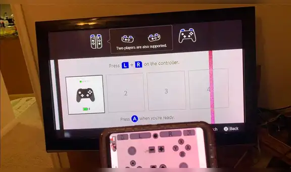 Nintendo Switch: convierten smartphones en controles Joy-Con con app [FOTOS Y VIDEO]