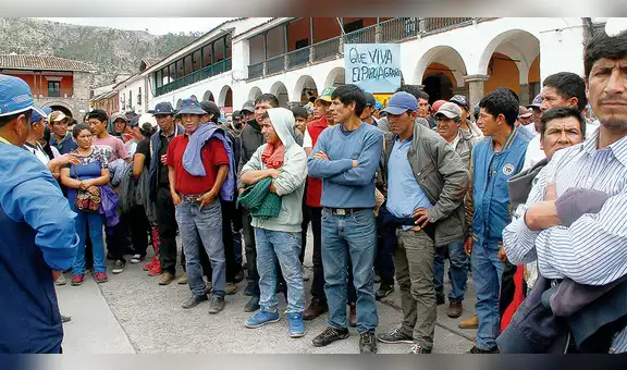 Agricultores en paro piden declarar el sector en emergencia 