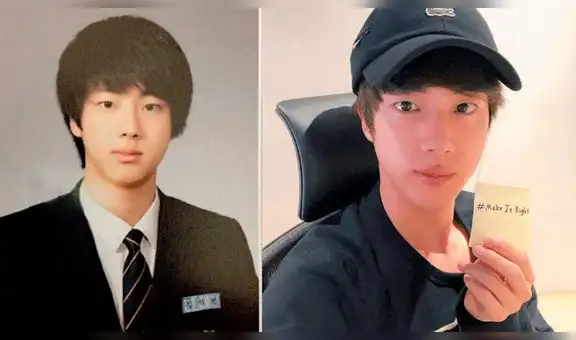 BTS: La impactante evolución de Jin a través de los años