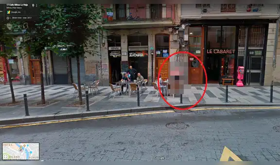 Google Maps: Sujeto mostró el trasero en España y foto se viralizó