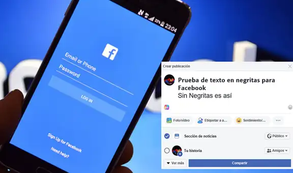 Facebook: ¿cómo hacer que tus comentarios salgan en negrita para que resalten del resto?