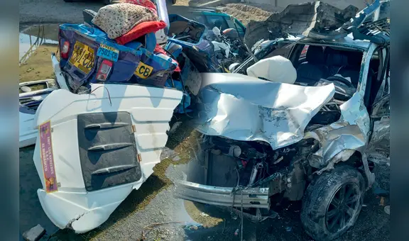 Manchay: violento choque ocasionó la muerte de una mujer y 2 heridos