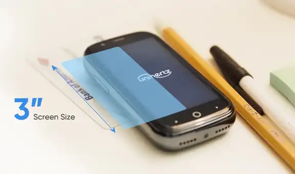 Jelly 2: así luce el smartphone con Android 10 más pequeño del mundo [VIDEO]
