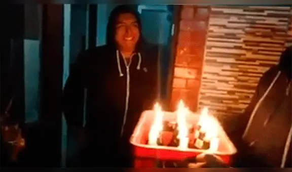 Facebook viral: Jóvenes sorprenden a su amigo con una caja de cerveza para cantarle ‘Happy Birthday’ 