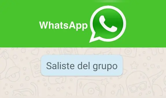 WhatsApp: así puedes abandonar un chat grupal sin que nadie se dé cuenta [FOTOS]