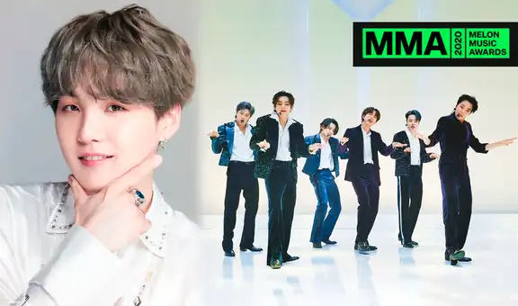 BTS mantuvo presente a Suga en MMA 2020