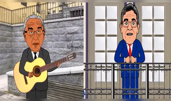 Facebook: parodian a Pedro Chávarry cantándole una serenata al fiscal José Domingo Pérez [VIDEO] 