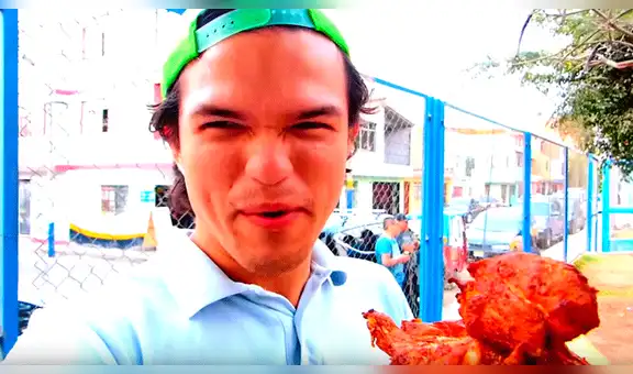 YouTube: La peculiar reacción de venezolano al probar pollada [VIDEO]