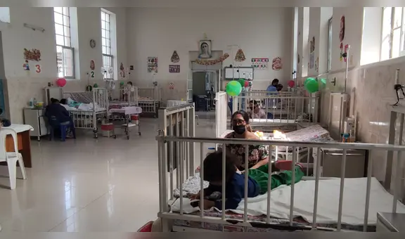 Chiclayo: 13 niños pasarán la Nochebuena en el pabellón de pediatría del hospital Las Mercedes