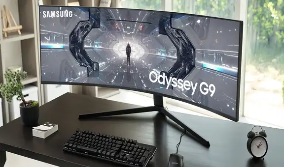 Samsung lanza en Perú su nuevo monitor curvo para gamers Odyssey G9