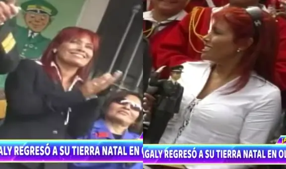 La vez que Magaly Medina visitó su natal Huacho y fue recibida por la multitud